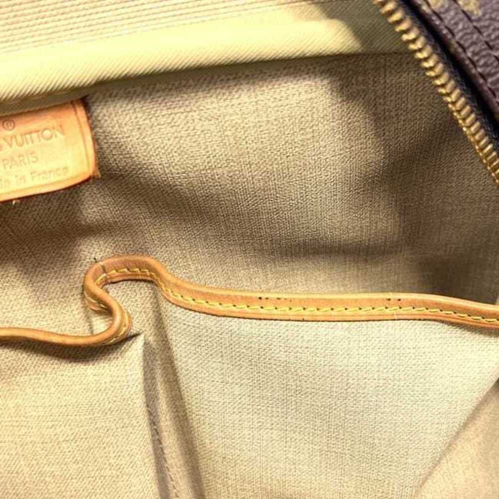 LOUIS VUITTON Authentic Brown Monogram Leather Deauville Boston Bag - Picture 11 of 11